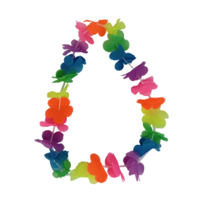 Colar Havaiano - Flor Dupla