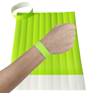 Pulseira de Papel Verde