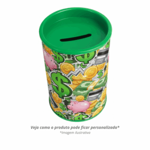 Cofrinho de Papelão - Verde